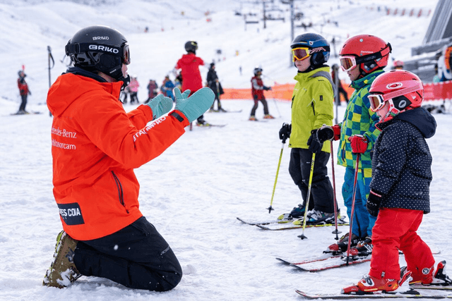 Clases Particulares de Esquí infantil